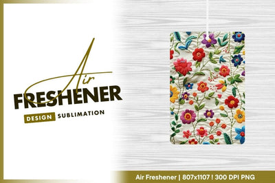 Colorful Embroidered Floral Pattern on Cream Fabric with Detailed Stitches Sublimation Regulrcrative 