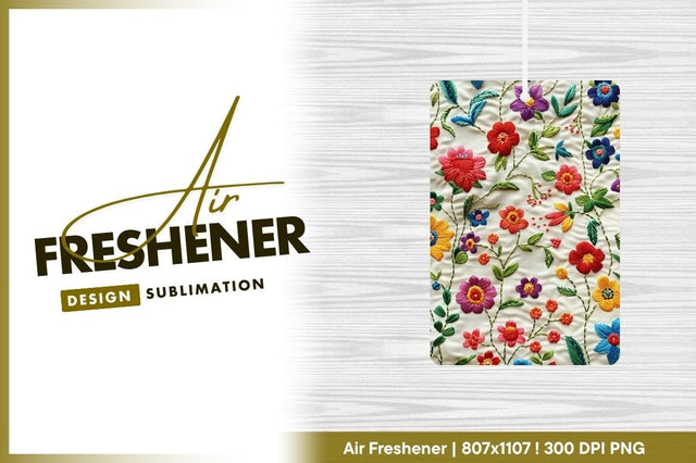 Colorful Embroidered Floral Pattern on Cream Fabric with Detailed Stitches Sublimation Regulrcrative 