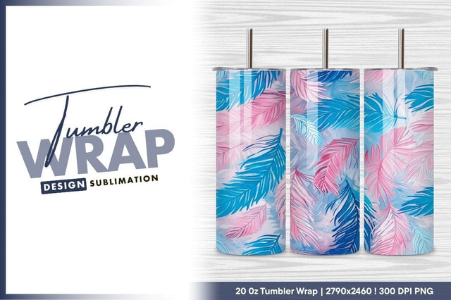 Colorful Feather Pattern Abstract Design Background Sublimation Regulrcrative 
