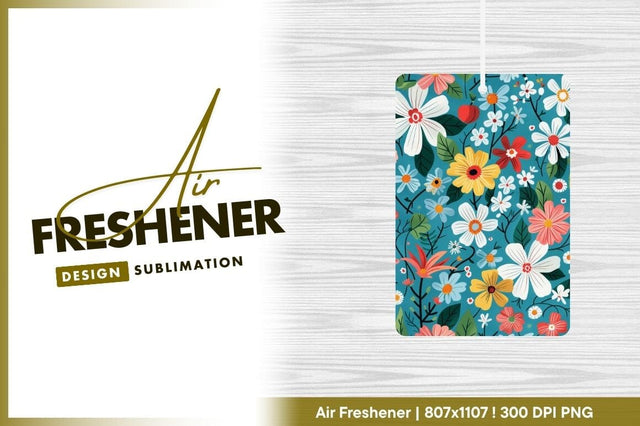 Colorful floral pattern with leaves and branches Sublimation Regulrcrative 
