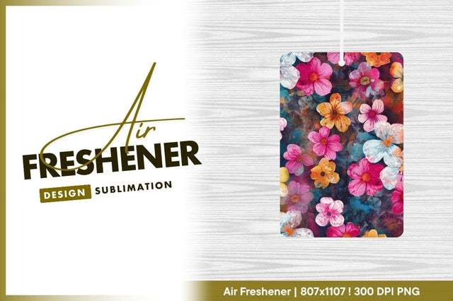 Colorful Floral Pattern with Pink Orange and White Flowers on Dark Textured Background Sublimation Regulrcrative 