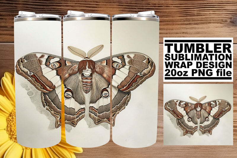 Colorful Flutter 20oz Tumbler Sublimation Sublimation afrosvg 