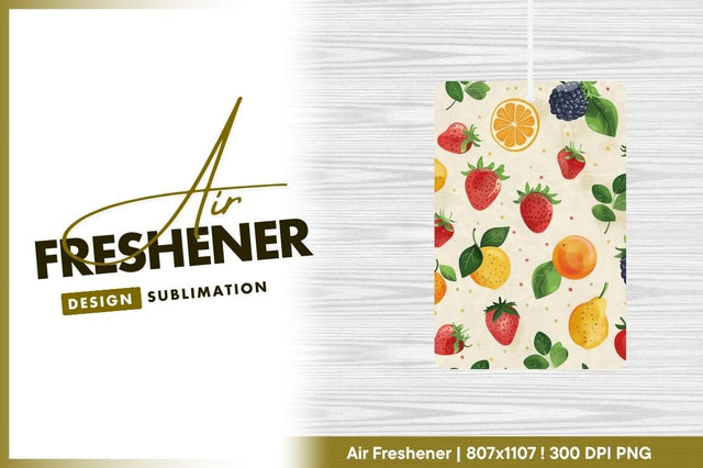Colorful Fruit Pattern with Strawberries Oranges Lemons Blackberries and Pears Sublimation Regulrcrative 