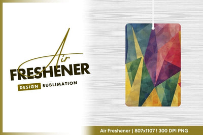 Colorful geometric triangle pattern with grunge texture Sublimation Regulrcrative 