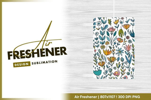 Colorful Hand- Drawn Floral Pattern with Flowers and Leaves on White Background Sublimation Regulrcrative 