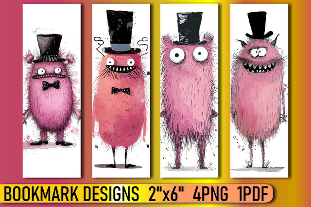 Colorful Hand-Drawn Monster Art Sublimation afrosvg 