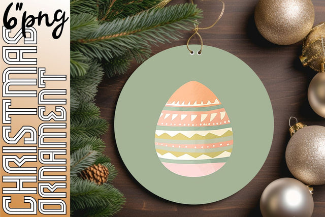 Colorful Holiday Ornaments - Sublimation Assortment Sublimation afrosvg 