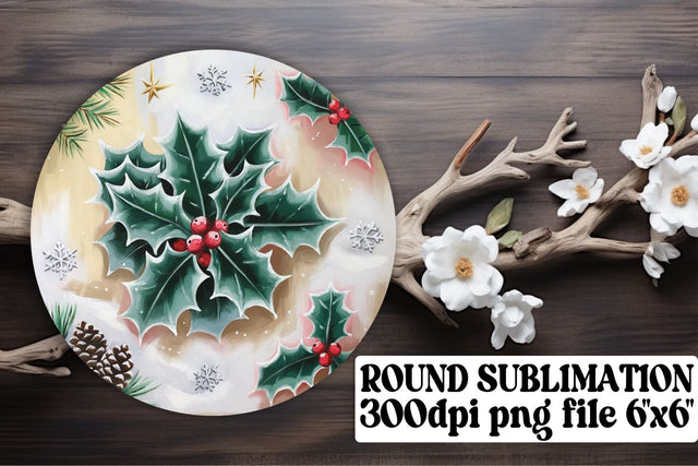 Colorful keychain PNG files, perfect for round designs! , Christmas Sublimation afrosvg 