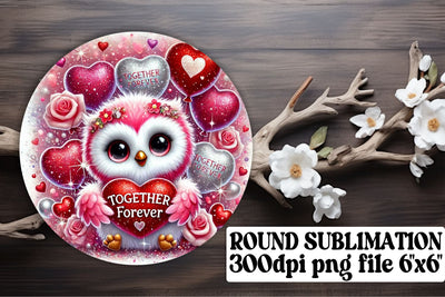 Colorful keychain PNG files, perfect for round designs! , Valentines Sublimation afrosvg 