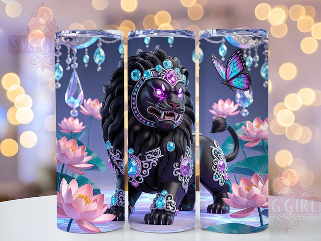 Colorful Lion Dance Festival Tumbler, Dragon Wrap, Colorful Fantasy, Seamless Design, 20oz Tumbler, Cultural Art, Festival Theme Sublimation SvggirlplusArt 