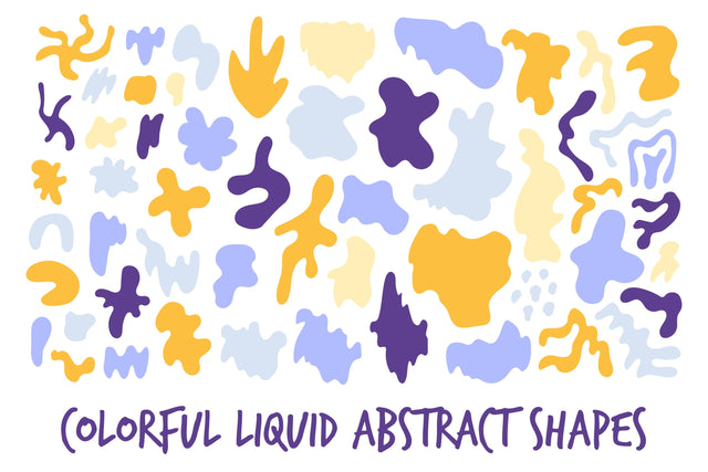 Colorful Liquid Abstract Shapes PNG Clipart Sublimation Rin Green 