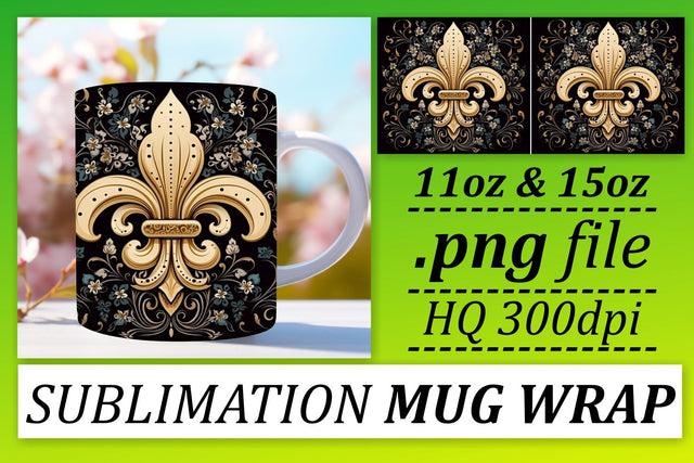 Colorful Mardi Gras Magic: Mug Wrap Collection Sublimation afrosvg 