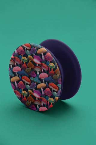 COLORFUL MUSHROOMS | Seamless Digital Pattern | Digital Download Scrapbook Paper Art | Embroidery Crochet Pattern | Junk Journal | Amigurumi Digital Pattern Mimi's Designs 