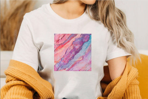 Colorful Pink Rock Background Digital Pattern SVGArt 