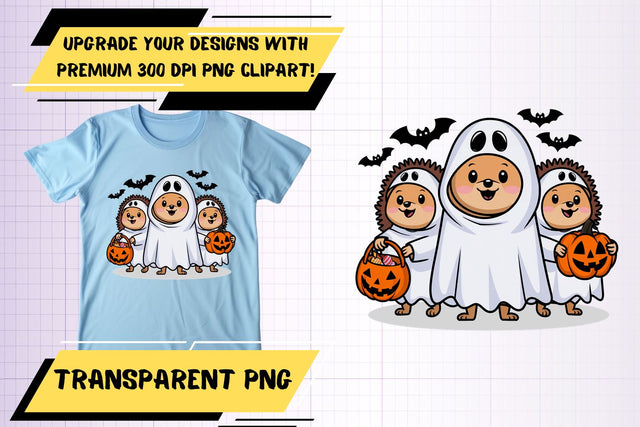 Colorful PNG artwork, great for sublimation , Halloween Sublimation HoodArtCraft 