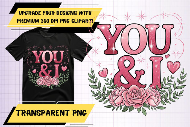 Colorful PNG artwork, great for sublimation , Valentines Sublimation HoodArtCraft 