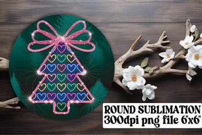 Colorful PNG designs for keychains, perfect for sublimation! , Neon Xmas Sublimation afrosvg 