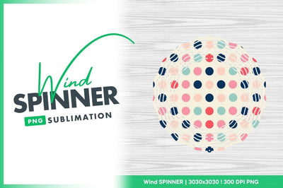 Colorful Polka Dot Pattern in Pink Teal Red and Navy on Cream Background Sublimation Regulrcrative 