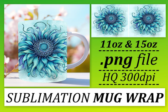 Colorful Sea Adventure Sublimation Pattern, Tranquil Coastal Fishy Mug Art Sublimation afrosvg 