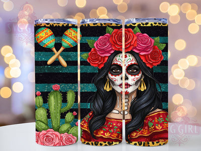 Colorful Serape Fiesta Tumbler Wrap, Serape Pattern Design, Latina Girl Tumbler, 20oz Fiesta Cup, Cultural Mexican Wrap, Colorful Serape Sublimation, Vibrant Mexico Tumbler Template Sublimation SvggirlplusArt 