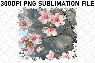 Colorful Spring Flower Pattern Designs Sublimation afrosvg 