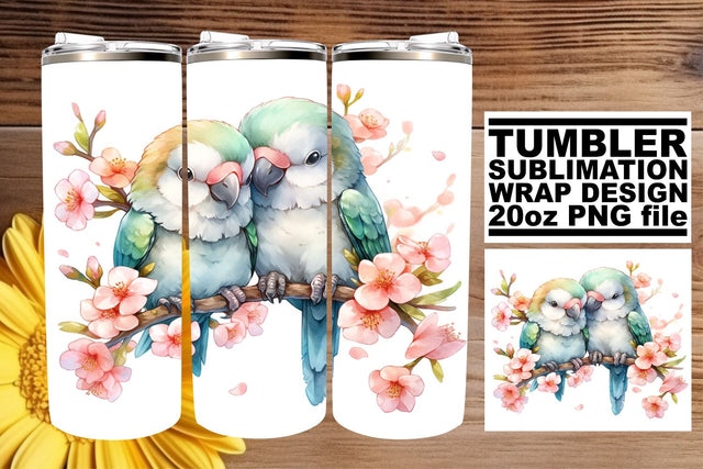 Colorful Springtime Tumbler Wrap Sublimation afrosvg 
