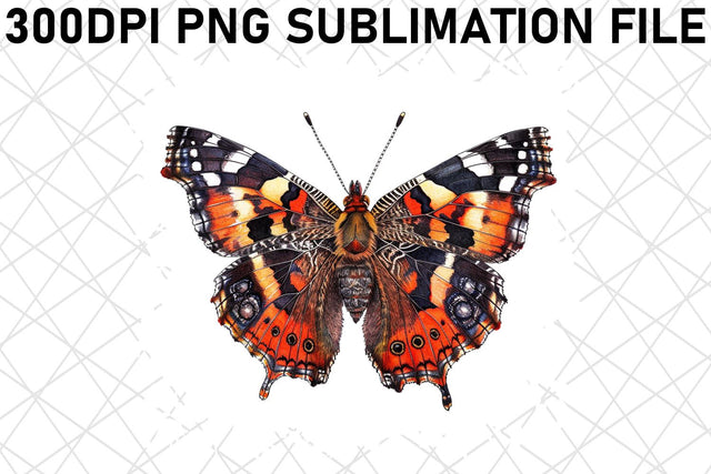 Colorful Springtime Wings Sublimation afrosvg 