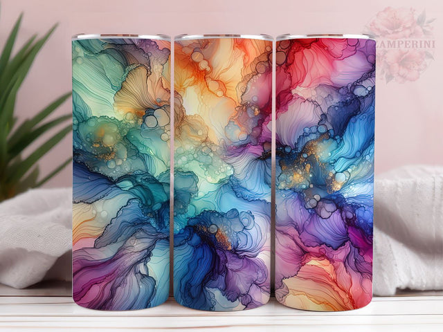 Colorful Swirl 20oz Tumbler Wrap PNG, Swirl Tumber Png, Straight & Tapered Tumbler Wrap, Instant Digital Download Sublimation Li Zamperini 