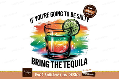 Colorful Tequila Cocktail Drink Sublimation Png Sublimation Designangry 
