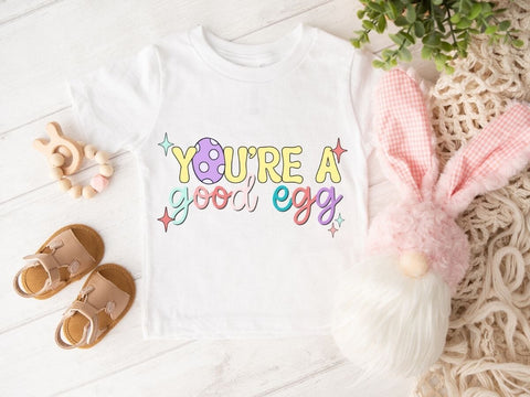 Colorful You're A Good Egg Easter SVG PNG EPS DXF SVG So Fontsy VIP Design Shop 