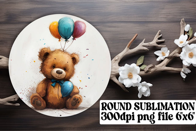 Colorful Zoo Creature Sublimation Circles Sublimation afrosvg 