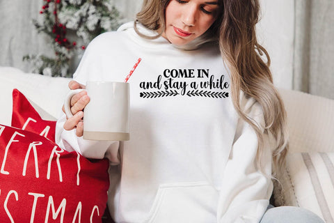 Come in and stay a while SVG Angelina750 