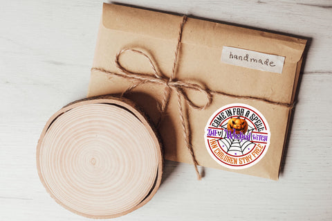 Come in for a spell the Stickers Design Sublimation Regulrcrative 