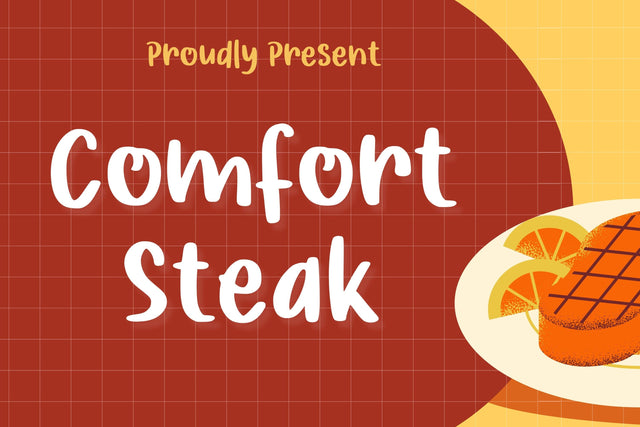 Comfort Steak Font Aisyah 