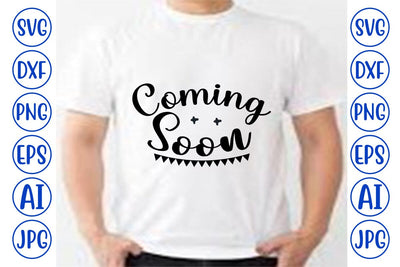 Coming Soon SVG Syaman 