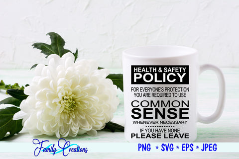 Common Sense Policy SVG Family Creations 