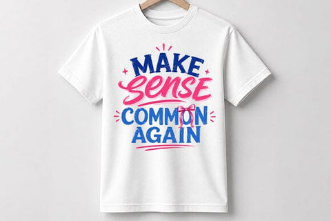 Common Sense Quote PNG – Make Common Sense Again Digital Download SVG BillahCrafts 
