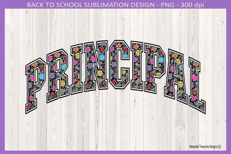 Composition Book Principal Png Retro School Shirt Design, Sublimation ...