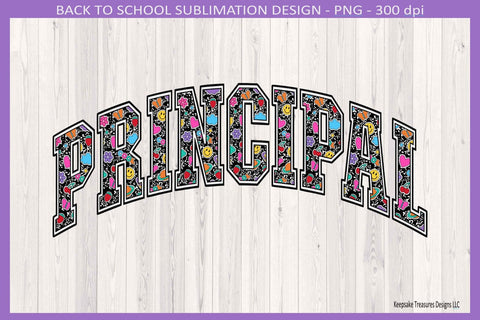 Composition Book Principal Png Retro School Shirt Design, Sublimation Png Printable, Digital Download Sublimation Keepsake Treasures Designs LLC. 
