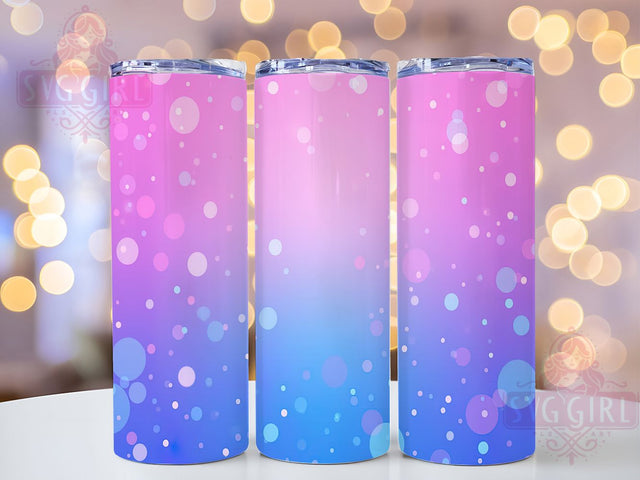 Confetti Rainbow 20oz Colorful Party Tumbler, 20oz Sublimation Wrap, Colorful Drinkware, Fun Tumblers, Seamless Pattern Design, Unique Rainbow Tumblers, Party Supplies Drinkware Sublimation SvggirlplusArt 