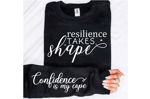 Confidence is my cape Sleeve SVG Design SVG Designangry 