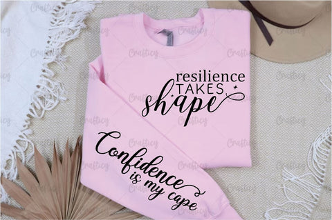 Confidence is my cape Sleeve SVG Design SVG Designangry 