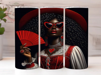 Confident Cowgirl 20oz Tumbler, Melanin Cowgirl Wrap, African Cowgirl Design, American Flag Sublimation, Patriotic USA Wrap, Western Cowgirl Theme, PNG Tumbler Wrap Sublimation Lara' s Designs 
