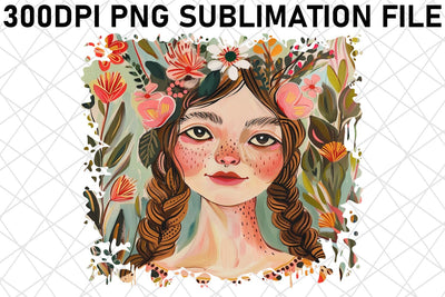 Confident Woman Portrait PNG Design - Sublimation Sublimation afrosvg 