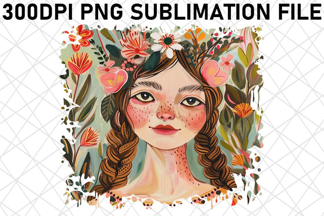 Confident Woman Portrait PNG Design - Sublimation Sublimation afrosvg 