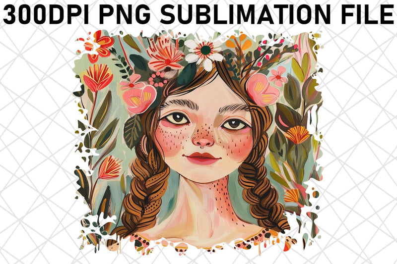 Confident Woman Portrait PNG Design - Sublimation Sublimation afrosvg 