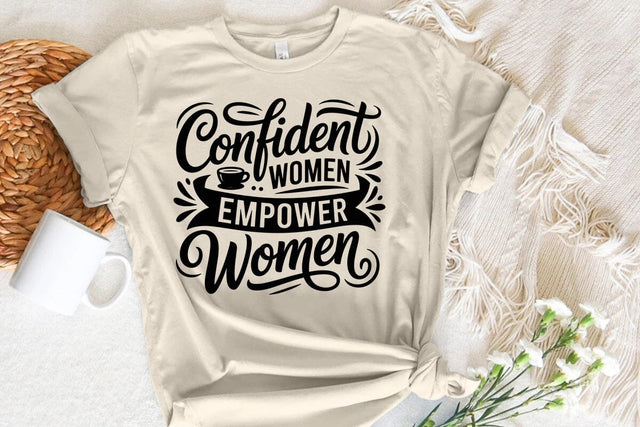 Confident women empower women SVG Angelina750 