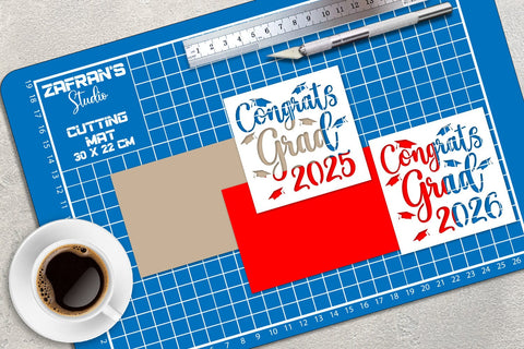 Congrats Grad Papercut Card, Class of 2025, Grad 2025 3D Paper zafrans studio 