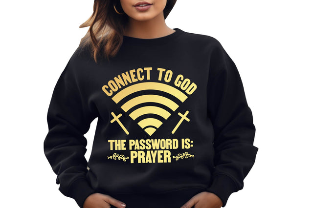 Connect To God The Password Is Prayer SVG SVG shah alam 