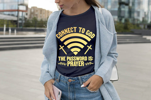 Connect To God The Password Is Prayer SVG SVG shah alam 